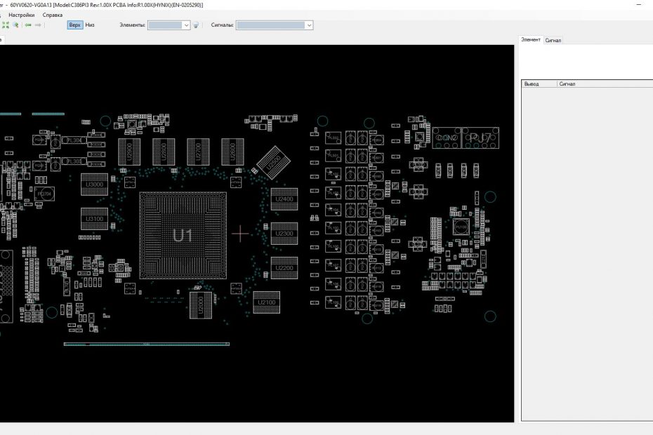 Boardview ASUS RADEON R9 280/280x DirectCU II C386PI3 (60YV0620-VG0A13) REV 1.00X (.fz)